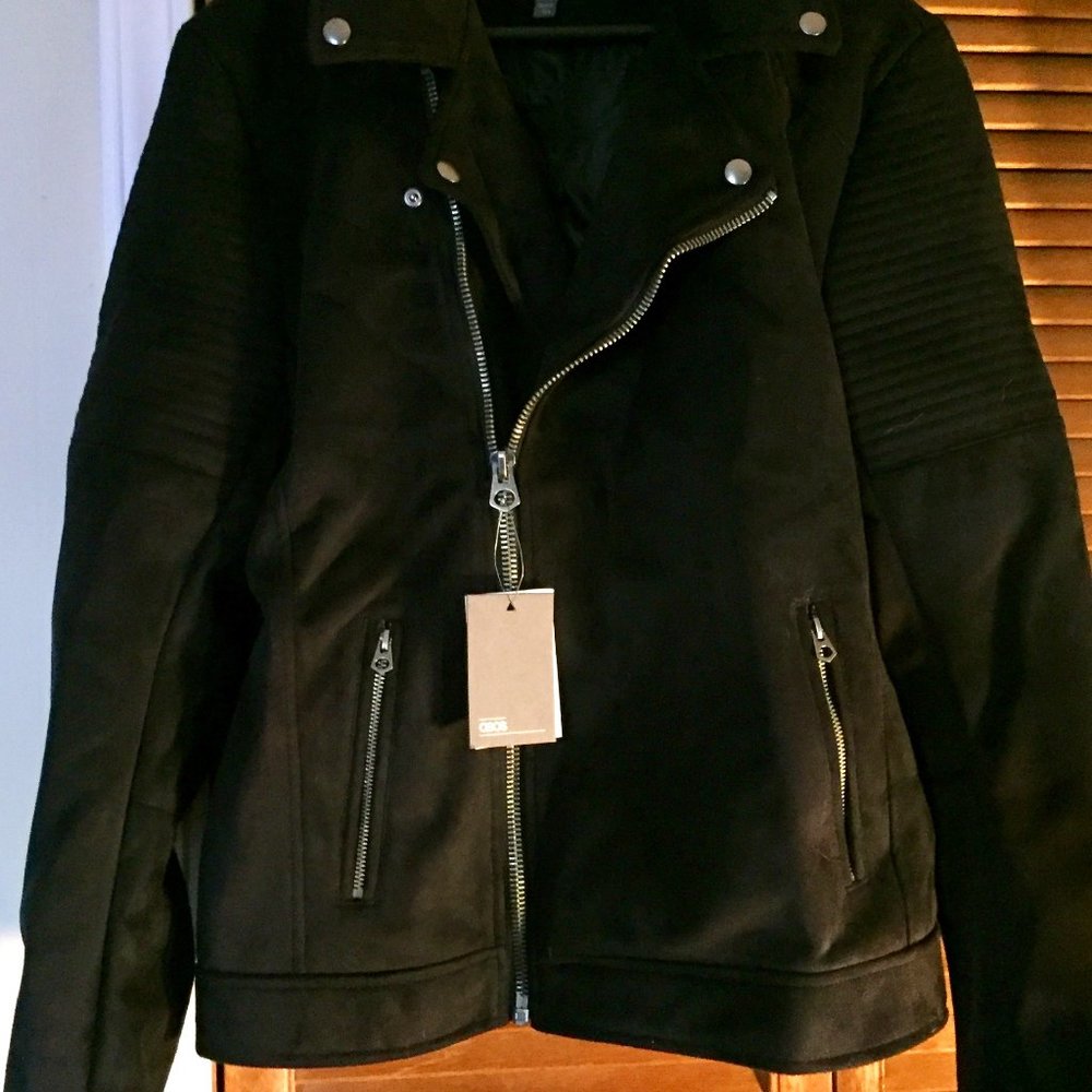 Men's Biker Jacket | ASOS | NEW WITH TAGS